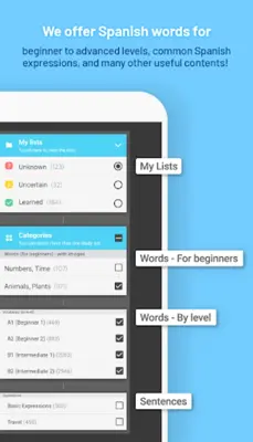 WordBit Spanish (for English) android App screenshot 0